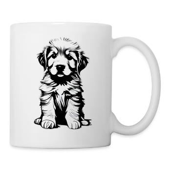 Labrador Retriever Labradorbesitzer Hundewelpe - Tasse - Weiß - Rechts