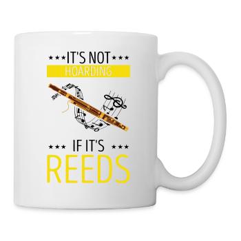 Bassoonist design for woodwind orchestra - Mug - white - Right