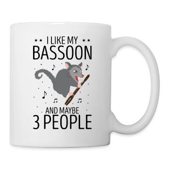 Orchestre et instrument à vent - Mug blanc - blanc - Droite