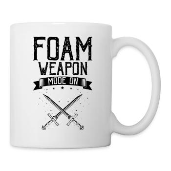 Citation Larper pour les jeux de rôle GN et fantastiques - Mug blanc - blanc - Droite