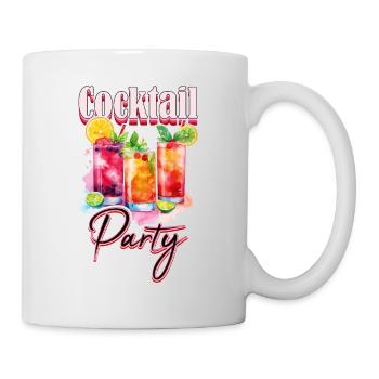 Cocktail Party Summer Beach Bar Club Drink - Mug - white - Right