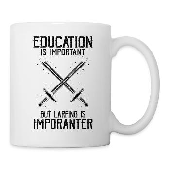 Live-action role-playing game for NPC and RPG role-playing game - Mug - white - Right