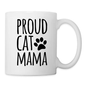 Proud Cat Mama - Mug - white - Right