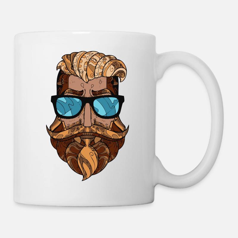 Hipster - Vibes: Stylish trendsetter - Mug - white