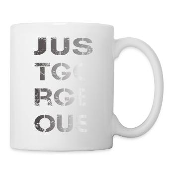 just gorgeous - Mug - white - Right