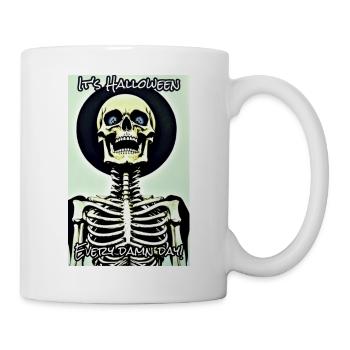 Es ist Halloween - Tasse - Weiß - Rechts