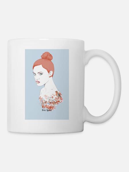 Exprimez-vous avec audace avec notre - Mug blanc - blanc