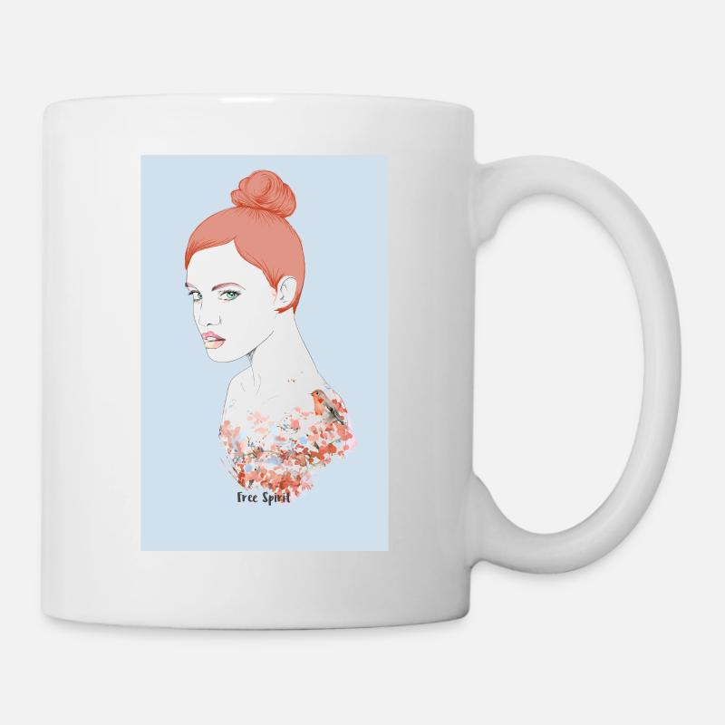 Express yourself boldly with our eye-catching - Mug - white