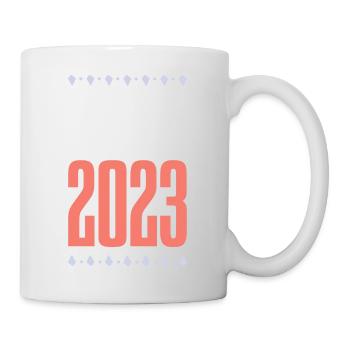 Malle 2023 - Mug blanc - blanc - Droite