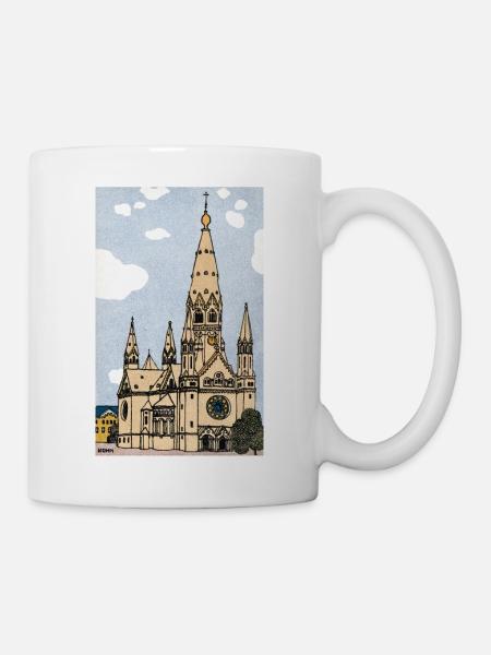 Église du Souvenir Kaiser Wilhelm Berlin - Mug blanc - blanc