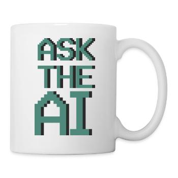 Ask The AI - Mug - white - Right