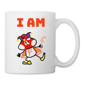 I AM F - Tasse - Weiß - Rechts