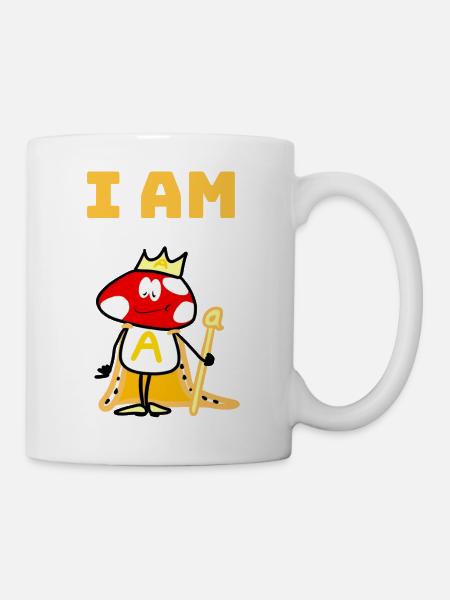 I am A - Mug - white