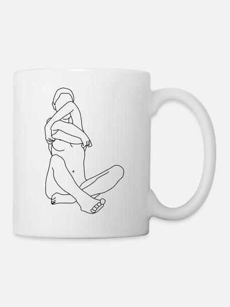shirt 2 - Tasse - Weiß