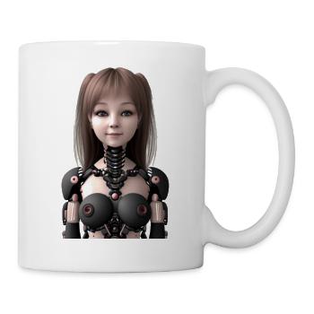Sexy Humanoid - Tasse - Weiß - Rechts