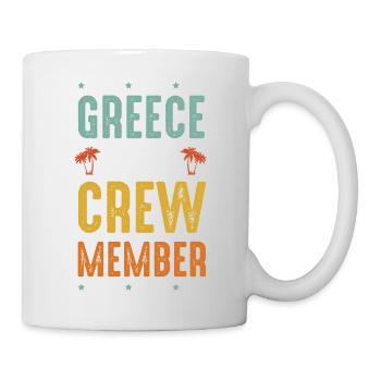 Greece Party Crew - Mug - white - Right