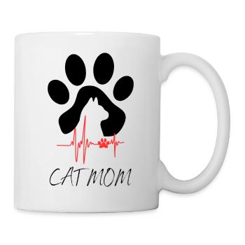 CAT MOM - Tasse - Weiß - Rechts