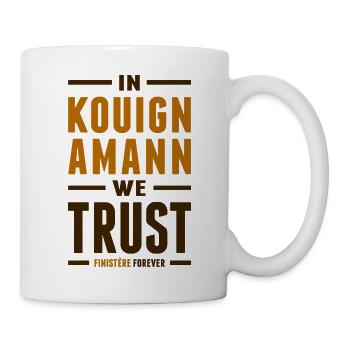 In Kouign-amann we trust - Mug blanc - blanc - Droite