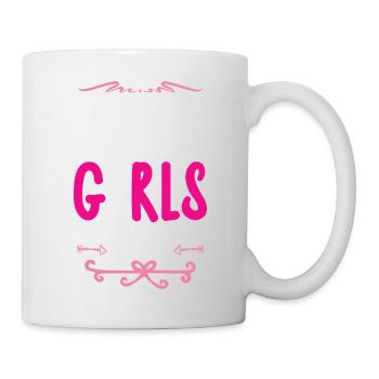 Tournée des filles de Norvège - Mug blanc - blanc - Droite