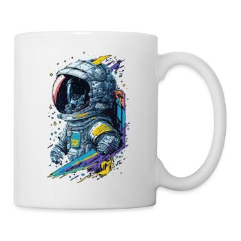 Astronaut - Tasse - Weiß - Rechts
