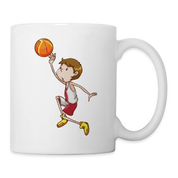 Ballsport - Tasse - Weiß - Rechts