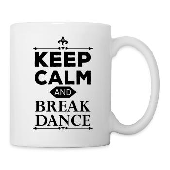 Dancing Dance Music - Tasse - Weiß - Rechts