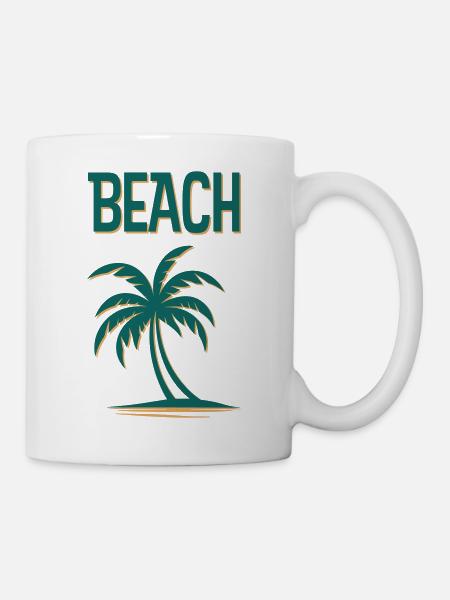 Strand - Tasse - Weiß