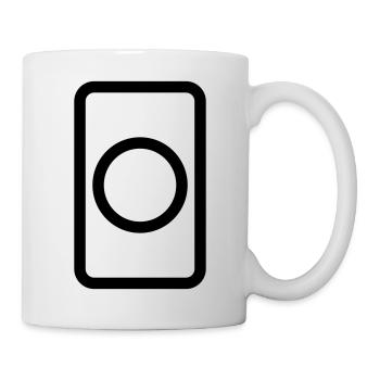 Zener Card | Hollow Circle - Mug - white - Right