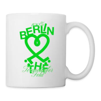 Tempelhofer Feld skater - Tasse - Weiß - Rechts