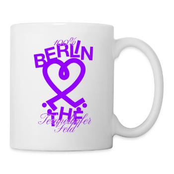 Tempelhofer Feld skate - Tasse - Weiß - Rechts