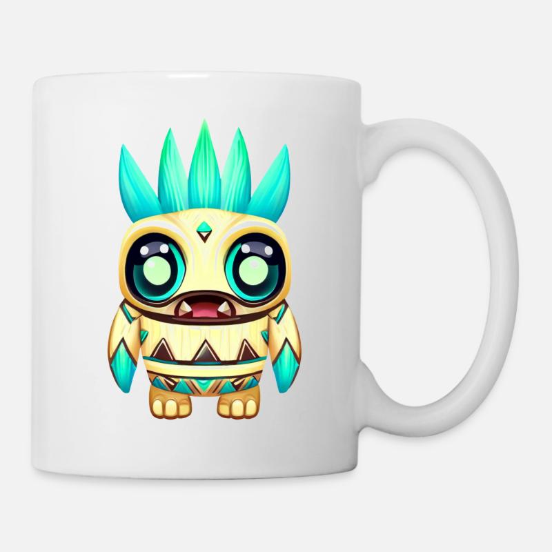 KiddyTikki - Mug blanc - blanc