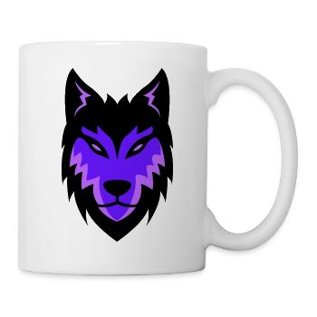 wolf 01 - Tasse - Weiß - Rechts