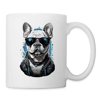 French Bulldog Dog Dog Lover Design - Mug - white - Right