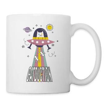 CATDUCTION. My cat is an alien! - Mug - white - Right