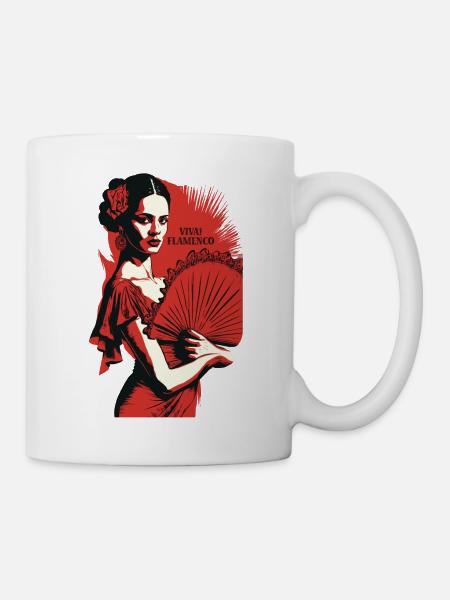 VIVA! FLAMENCO - Tasse - Weiß