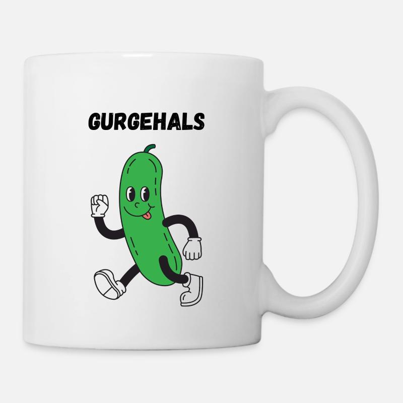Gurkenliebhaber - Tasse - Weiß