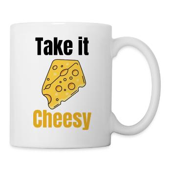 Nimm Es Leicht Käse Fondue Gouda Emmentaler - Tasse - Weiß - Rechts