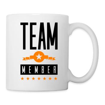 Membre de l’équipe 2 - Mug blanc - blanc - Droite