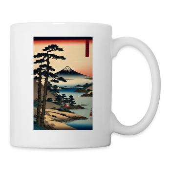 Traditionelle Japanische Kunst I - Tasse - Weiß - Rechts