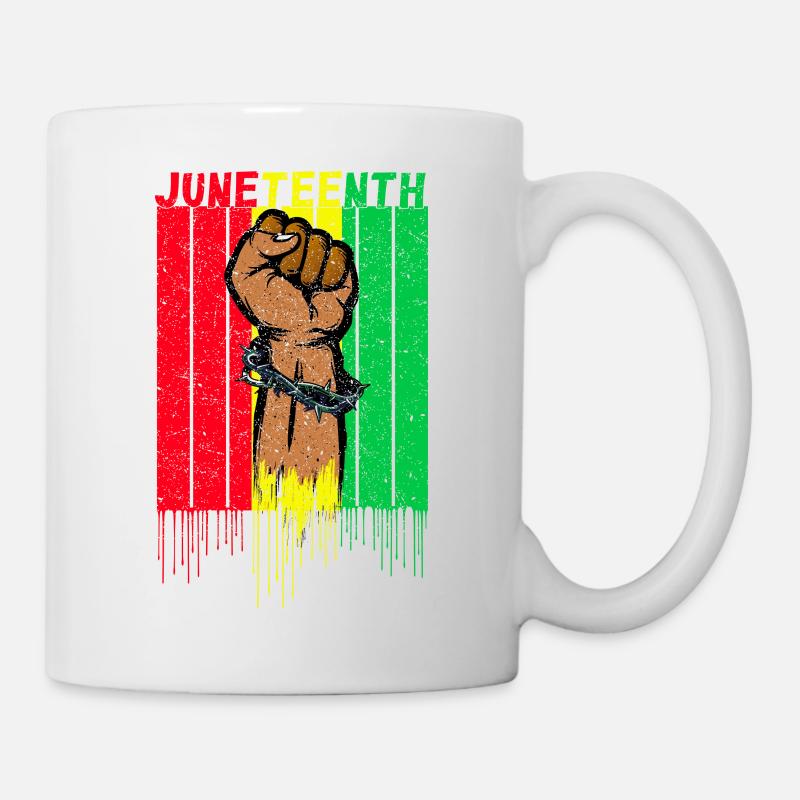 Juneteenth - Mug blanc - blanc