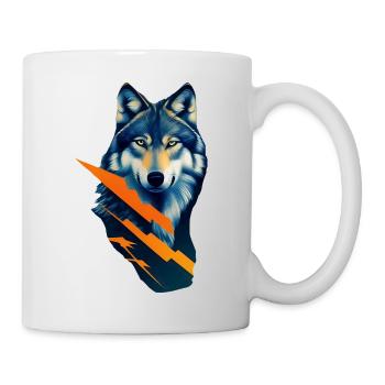 wolf - Mug - white - Right