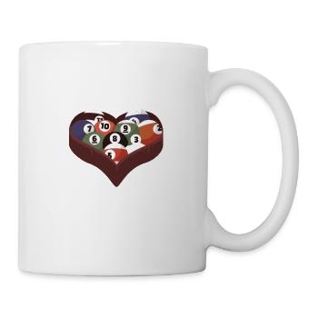 I'm Not Addicted To Pool Billiard Player Billard P - Mug - white - Right