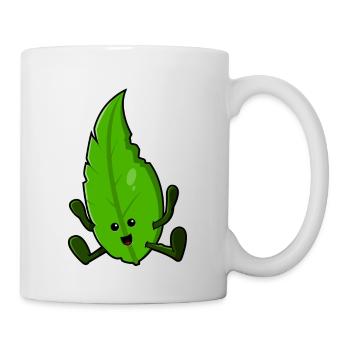 Happy Leaf - Mug - white - Right