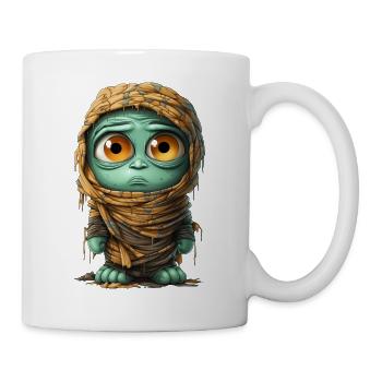 Halloween Spooky Cartoon Mummy - Mug - white - Right
