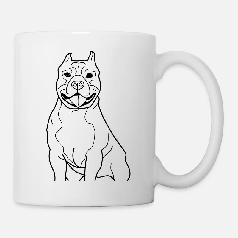 American Bully King - The Ruler of the Road - Mug - white