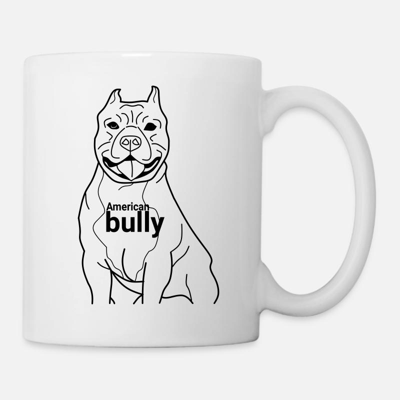 American Bully King - Le maître de la route - Mug blanc - blanc