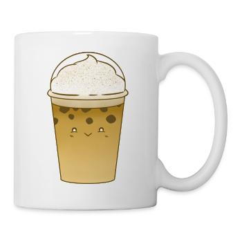 Latte à la citrouille douce - Mug blanc - blanc - Droite