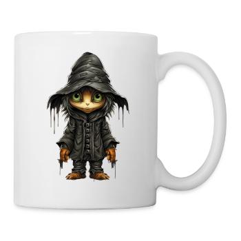Scarecrow Halloween Cartoon Scary Scarecrow - Mug - white - Right