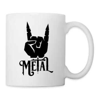 Metal. - Mug - white - Right