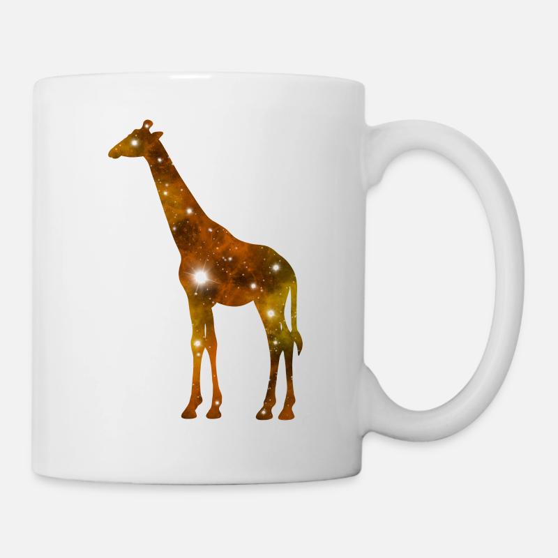 Galaxy Giraffe - Mug - white